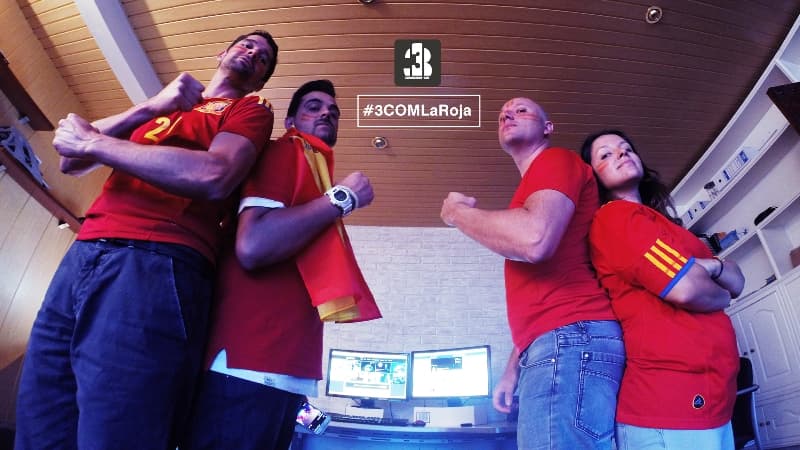 #3comlaroja