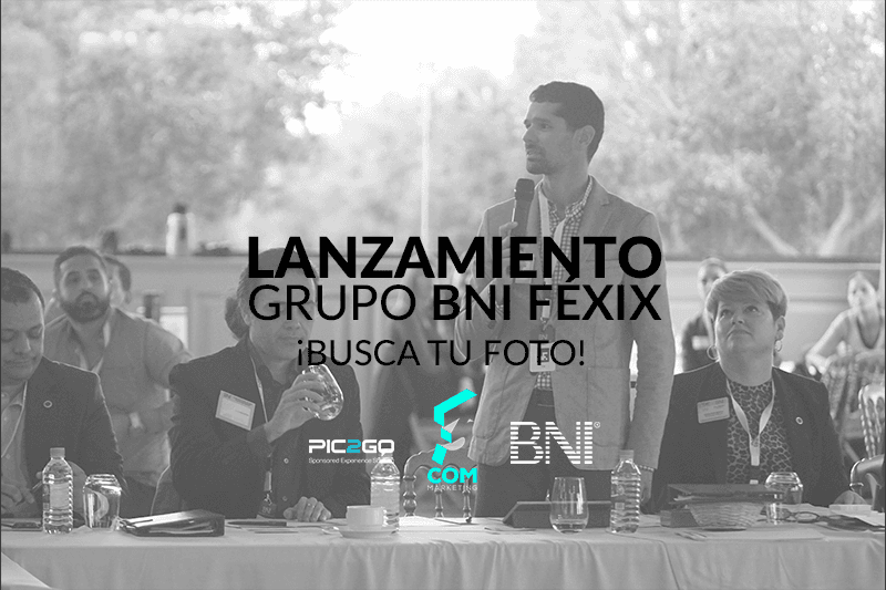Pic2Go: Busca tu foto durante el lanzamiento del grupo BNI Fénix