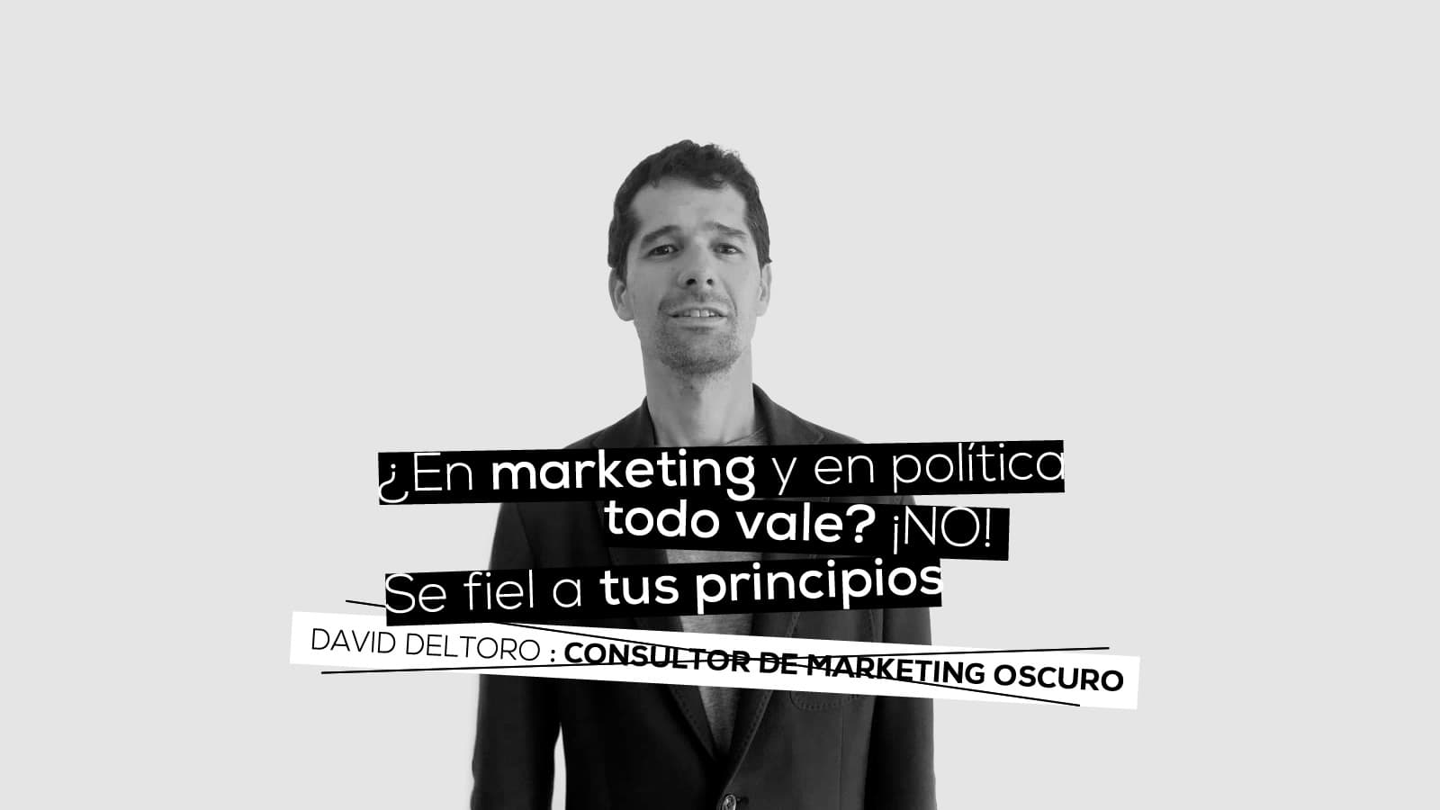 Vota por ti, el marketing no es política, busca tus principios.
