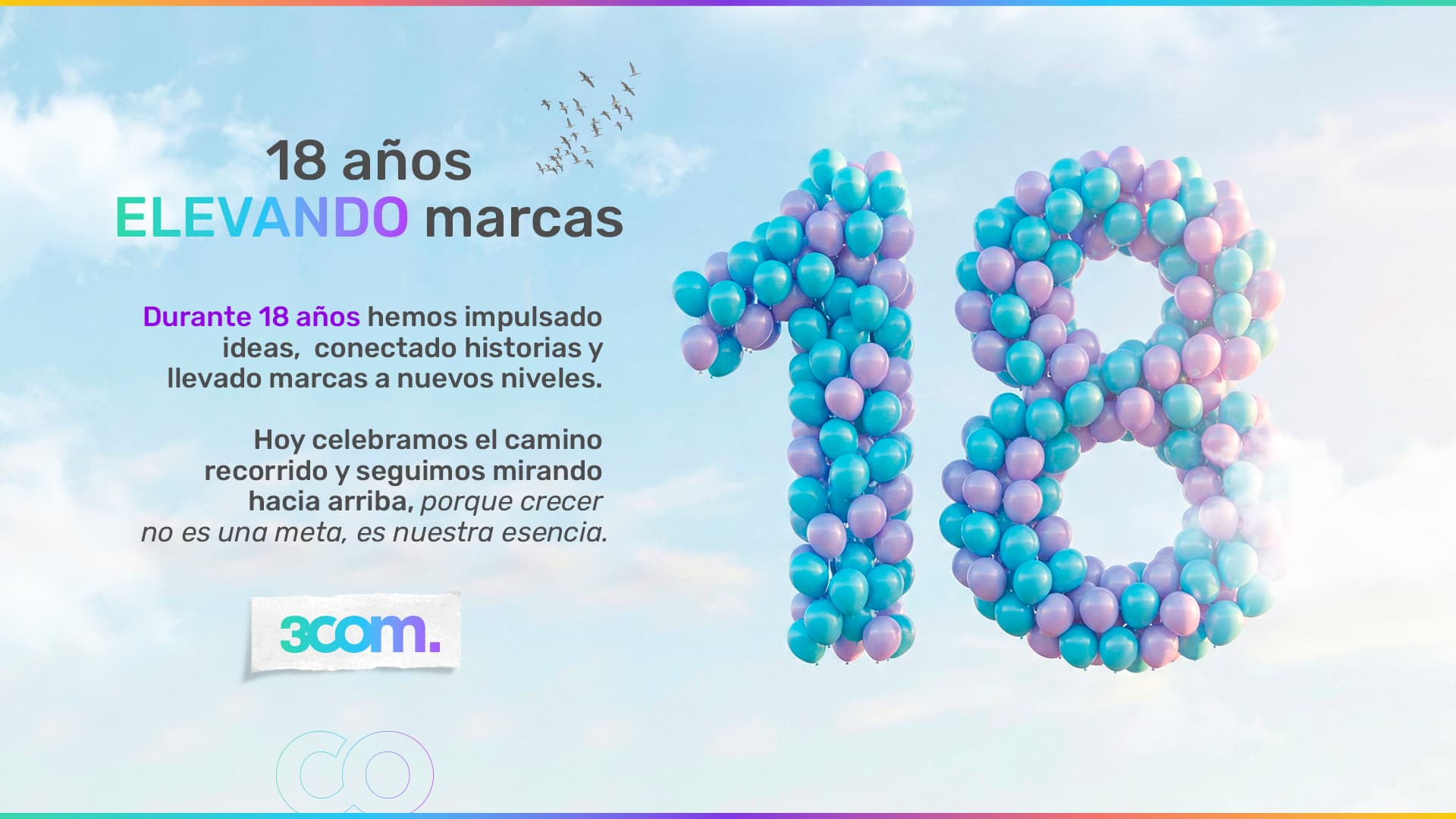 3com 18 aniversario