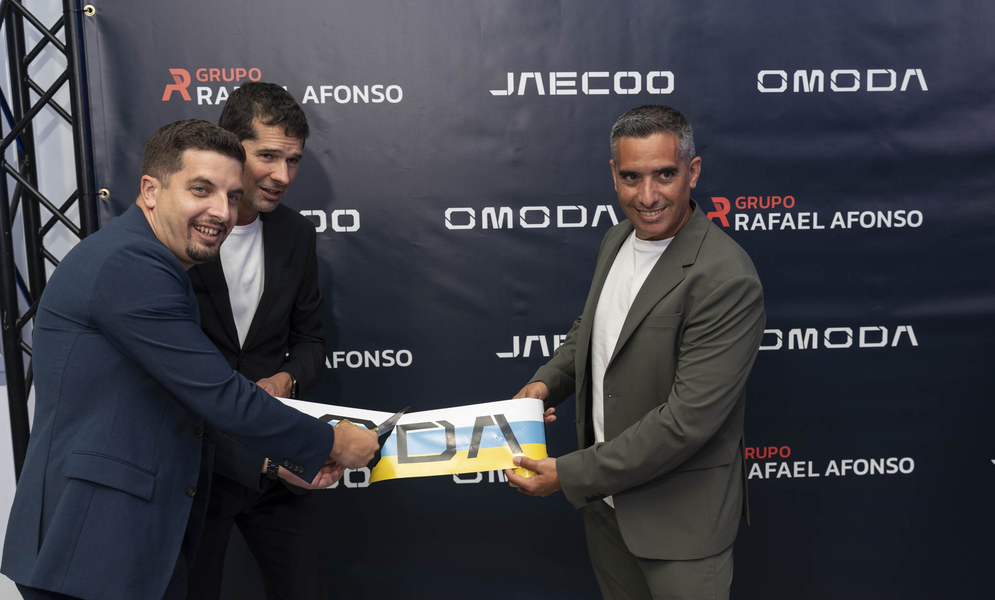 Javier Abrante, David del Toro y Juan Hierro