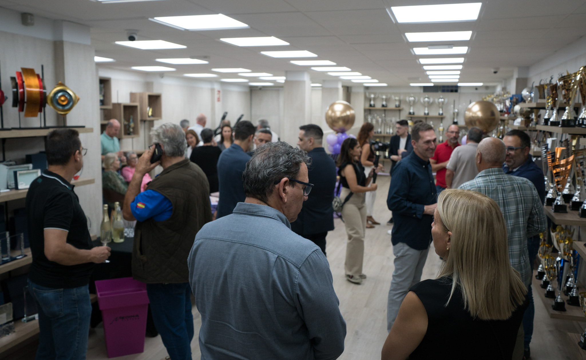 Momentos de la inauguración